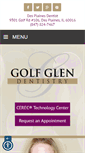 Mobile Screenshot of golfglendentistry.com